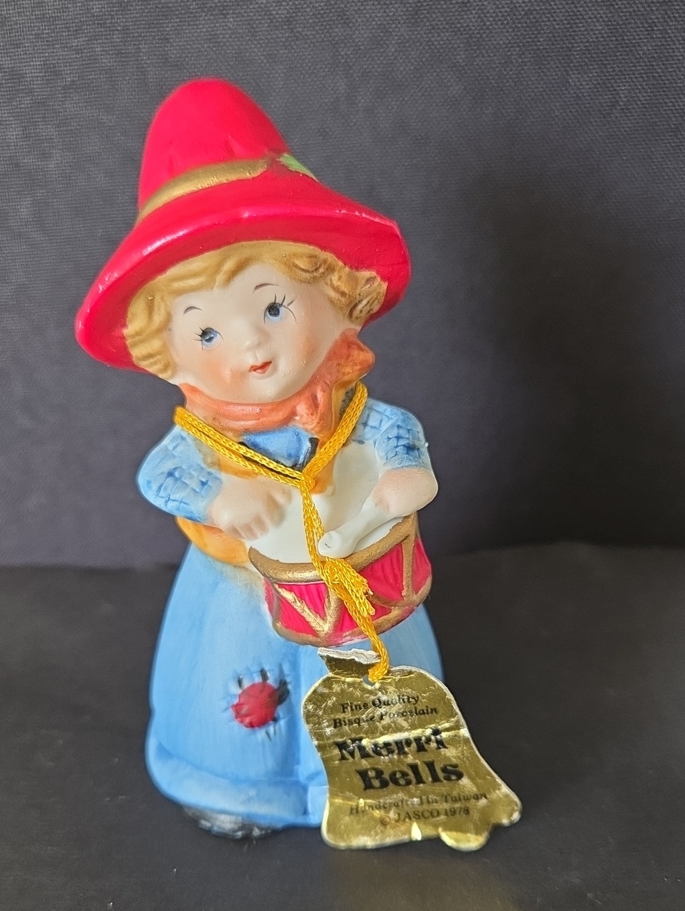 Vintage 1978 Jasco "Merri Bells" Little Drummer Boy